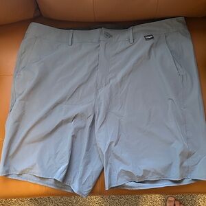 Patagonia Men's Sky Blue Flat Front Shorts